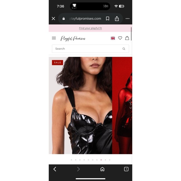 Hustler Hollywood Maxine Black PVC Wired Mini Dress Playful Promises Sz 6 US NWT - Picture 16 of 16